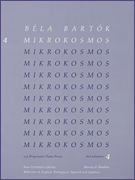 Mikrokosmos piano sheet music cover Thumbnail